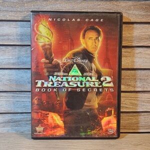 Walt Disney National Treasure 2 DVD - Red/Orange Cover Featuring Nicolas Cage